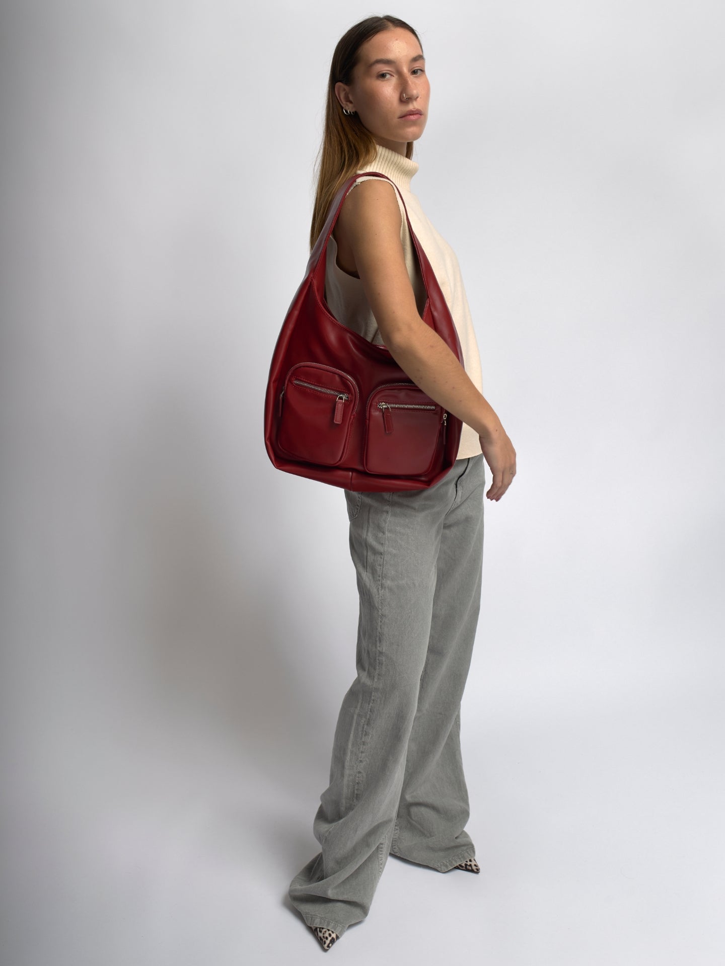 Claire Pocket Shoulder Bag